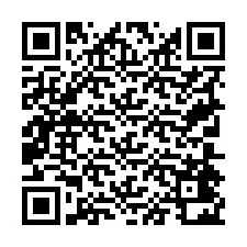 QR kód a telefonszámhoz +19704422911