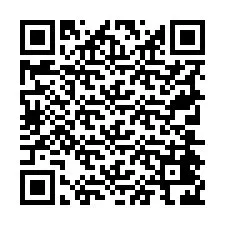 Kod QR dla numeru telefonu +19704426890