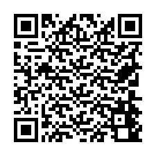 Kod QR dla numeru telefonu +19704440517