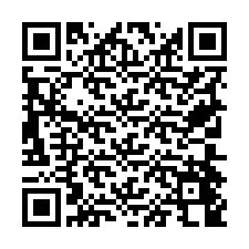 電話番号のQRコード +19704448603