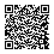 Codice QR per il numero di telefono +19704449032