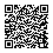 QR-koodi puhelinnumerolle +19704460280