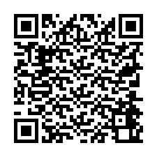 QR-koodi puhelinnumerolle +19704460984