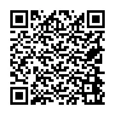 QR-код для номера телефона +19704461067