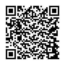 QR-koodi puhelinnumerolle +19704483039