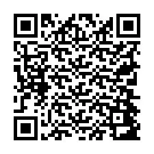 QR-код для номера телефона +19704483274