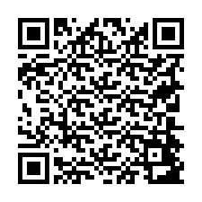 Código QR para número de telefone +19704483452