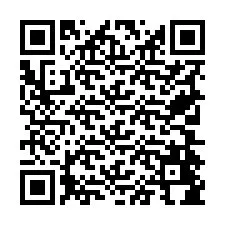 Código QR para número de teléfono +19704484523