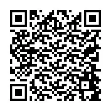 Código QR para número de teléfono +19704485569