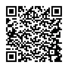 QR kód a telefonszámhoz +19704486174