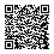 Código QR para número de telefone +19704487239