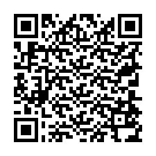 QR-koodi puhelinnumerolle +19704534110