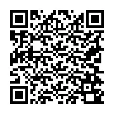 Kod QR dla numeru telefonu +19704740535