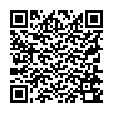 QR Code pour le numéro de téléphone +19704740950