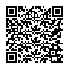 QR-koodi puhelinnumerolle +19704741083