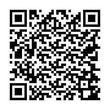 QR kód a telefonszámhoz +19704742129