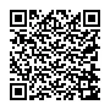 Kod QR dla numeru telefonu +19704743604