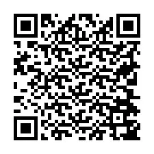 Codice QR per il numero di telefono +19704747322