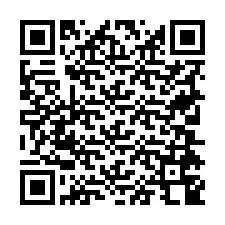 QR Code pour le numéro de téléphone +19704748872