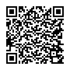 Kode QR untuk nomor Telepon +19704750626