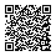 QR-Code für Telefonnummer +19704922060