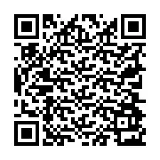 Codice QR per il numero di telefono +19704923368