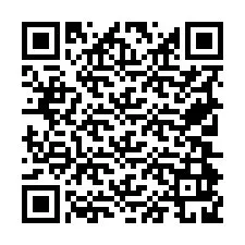 電話番号のQRコード +19704929073