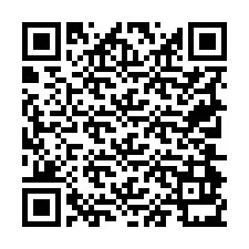 QR-kood telefoninumbri jaoks +19704931099