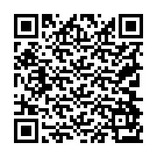 QR-Code für Telefonnummer +19704973631