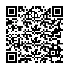 QR код за телефонен номер +19704974008