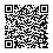 QR-код для номера телефона +19704976032