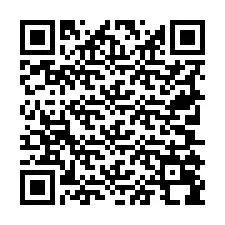 Código QR para número de telefone +19705098434