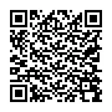 Codice QR per il numero di telefono +19705098629