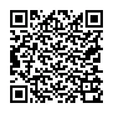 QR-koodi puhelinnumerolle +19705120085