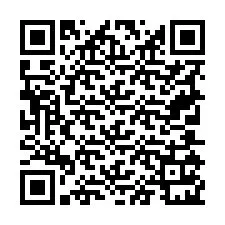 QR-koodi puhelinnumerolle +19705121085