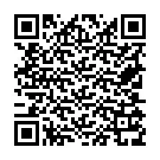 QR-Code für Telefonnummer +19705139097