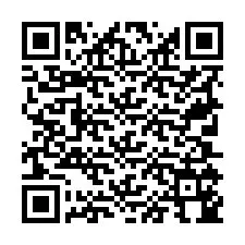 QR-code voor telefoonnummer +19705144460