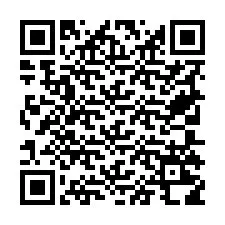 QR-koodi puhelinnumerolle +19705218603