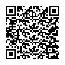 QR kód a telefonszámhoz +19705223979