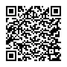 QR-koodi puhelinnumerolle +19705353965