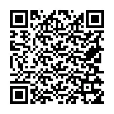 QR Code pour le numéro de téléphone +19705355077