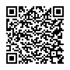 QR kód a telefonszámhoz +19705358162