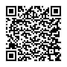 QR kód a telefonszámhoz +19705358978