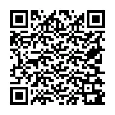 Codice QR per il numero di telefono +19705381033