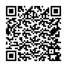 QR Code สำหรับหมายเลขโทรศัพท์ +19705381697