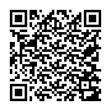 QR код за телефонен номер +19705383733