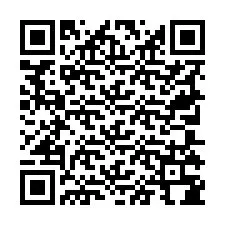 Codice QR per il numero di telefono +19705384208
