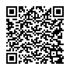 Kode QR untuk nomor Telepon +19705387622