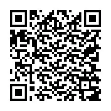 Código QR para número de teléfono +19705387629