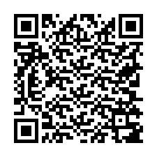 Kode QR untuk nomor Telepon +19705387636